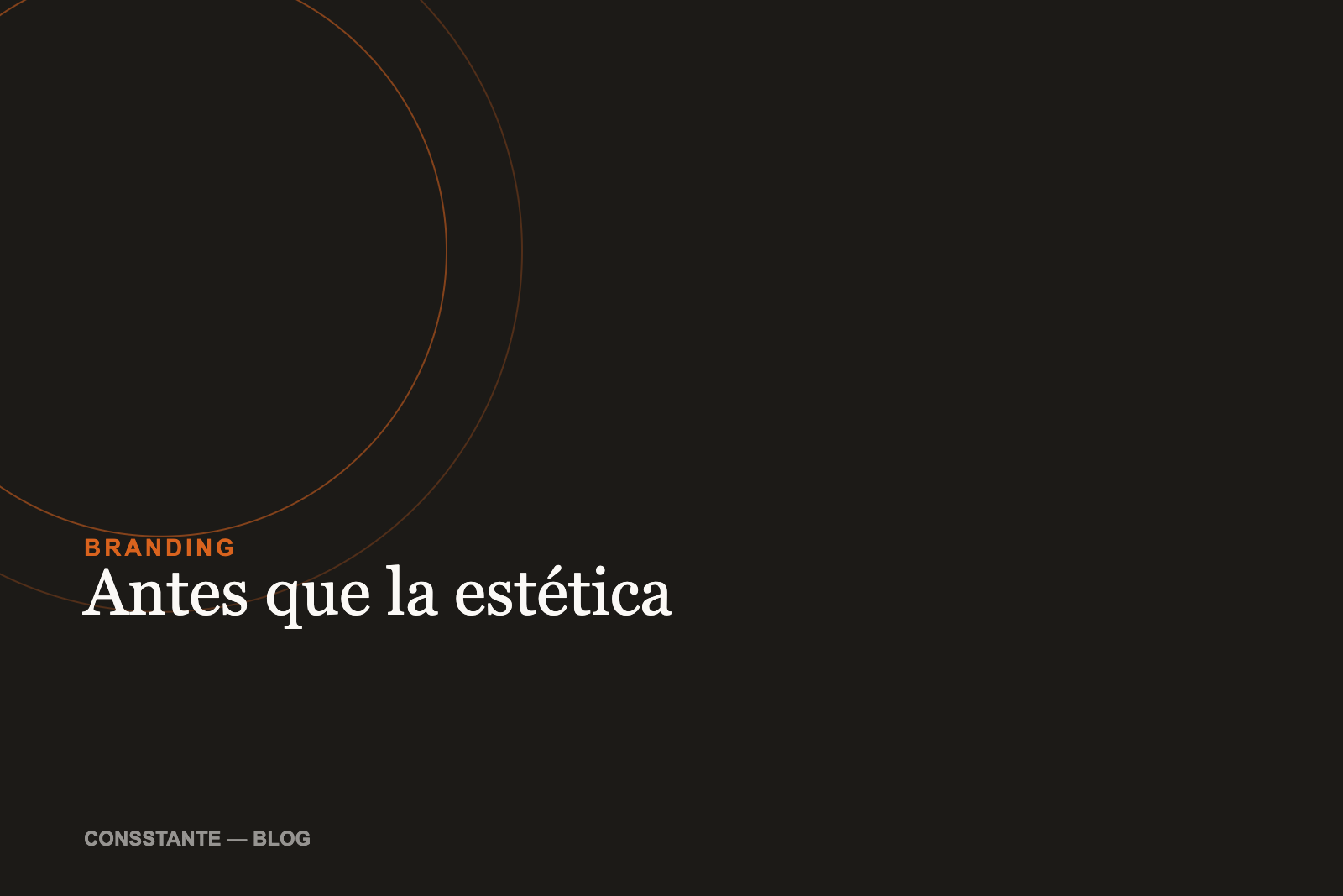Branding antes que estética: la base de una marca sólida