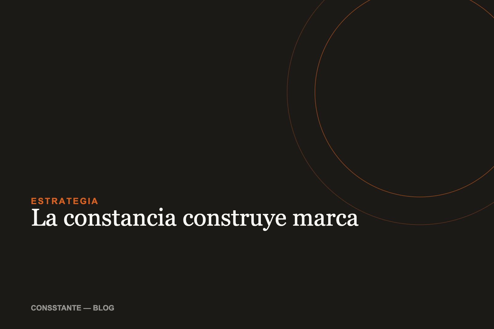 Por qué la constancia importa más que el golpe de efecto